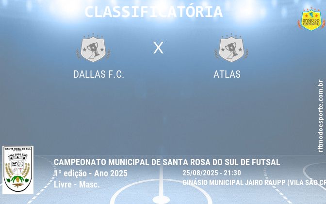 Resultado da partida